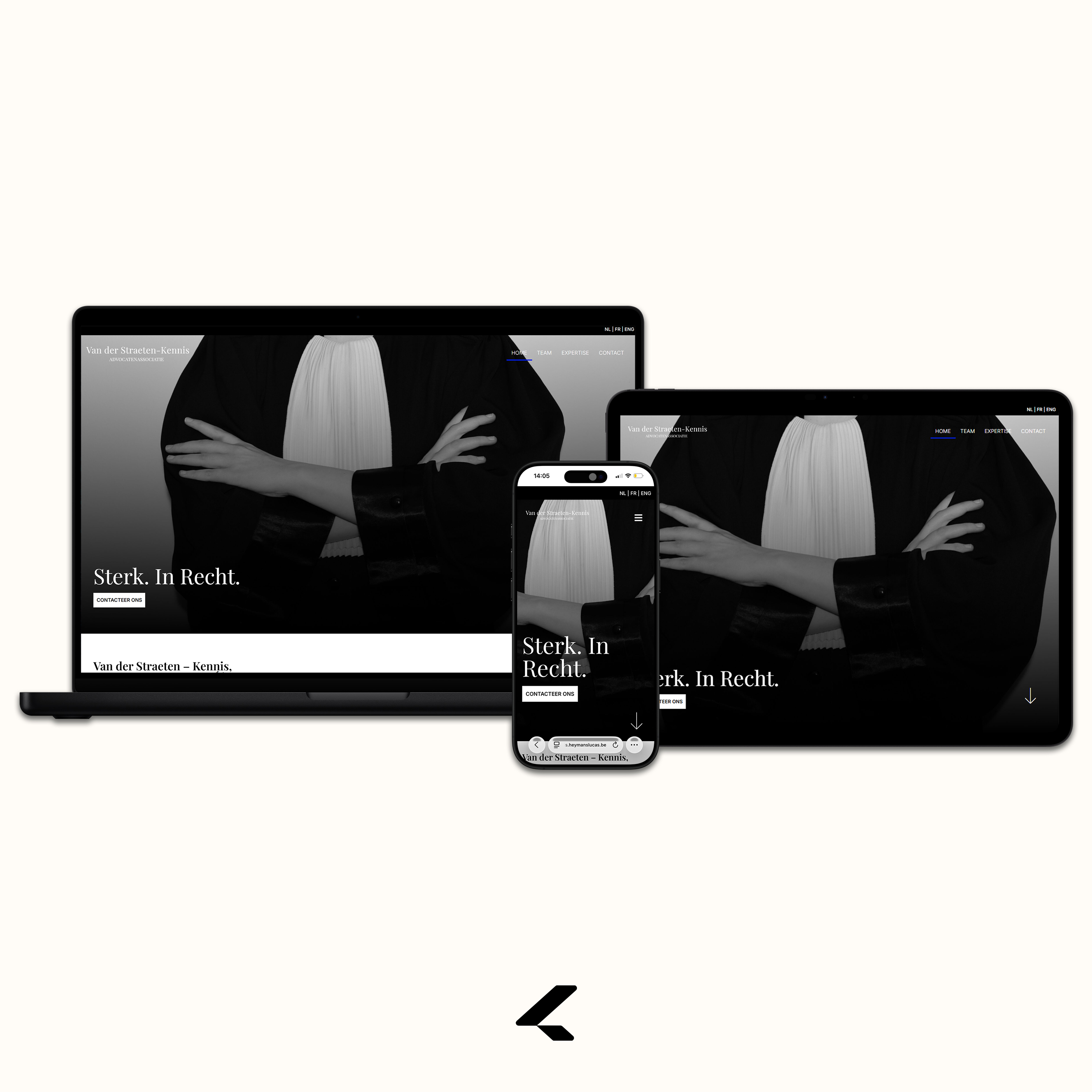 Website Van der Straeten Kennis